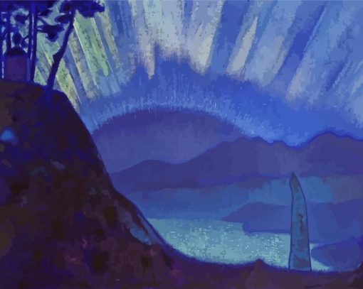 Bridge Of Glory By Nicholas Roerich Paint By Numbers