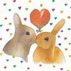 Bunny Love Paint By Numbers