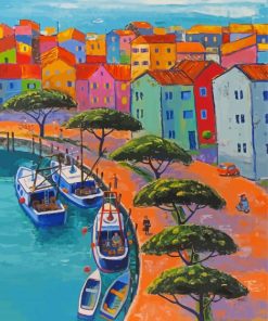 Caorle Italy Art Paint By Numbers