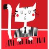 Cat And Piano Animation Paint By Numbers