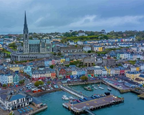 Cobh Town Ireland Paint By Numbers