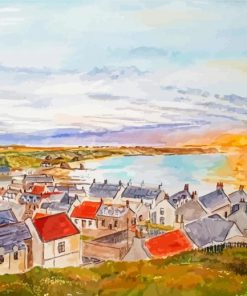 Cullen Village Art Paint By Numbers