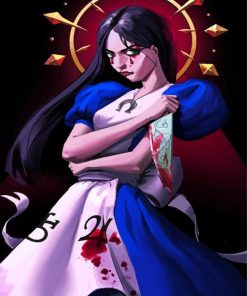 Dark Alice Paint By Numbers