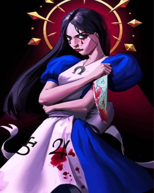 Dark Alice Paint By Numbers