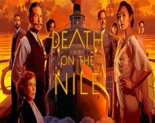 Death On The Nile Movie Poster Paint By Numbers