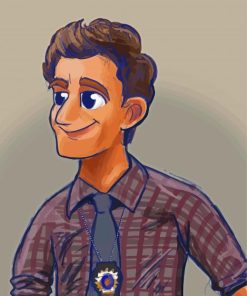 Detective Jake Peralta Art Paint By Numbers