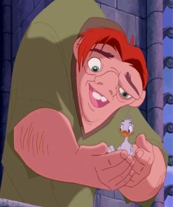 Disney Quasimodo Paint By Numbers