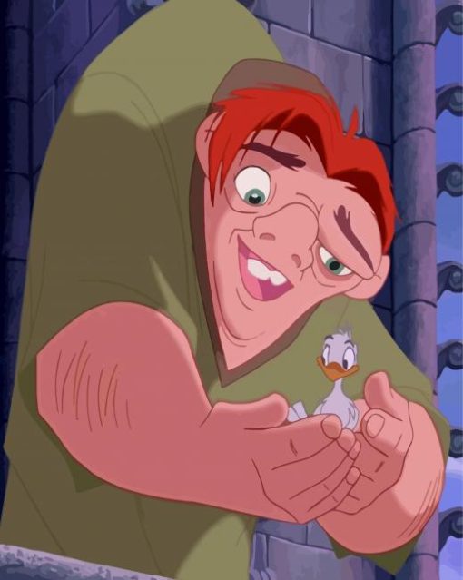 Disney Quasimodo Paint By Numbers