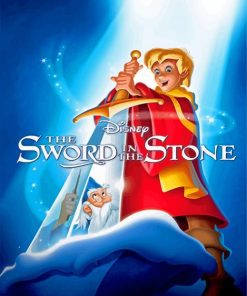 Disney The Sword In The Stone Paint By Numbers