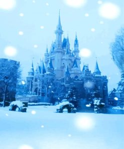 Disney Winter Paint By Numbers