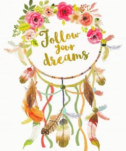 Dreamcatcher Follow Your Dreams Paint By Numbers