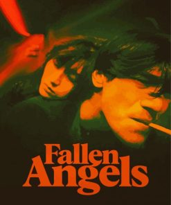 Fallen Angels Film Poster Paint By Numbers