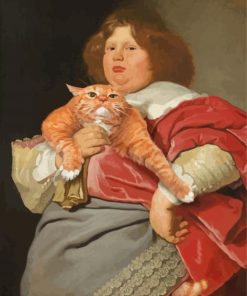 Fat Boy And Fat Cat Paint By Numbers