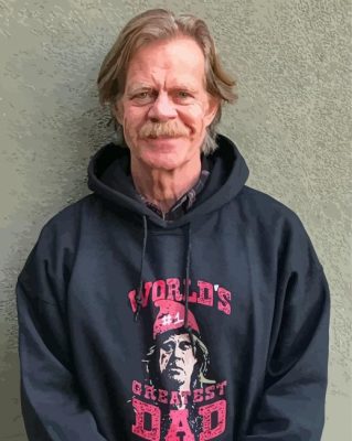 Frank Gallagher Character Paint By Numbers