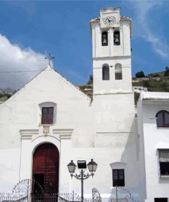 Frigiliana Church Of Saint Anthony Of Padua Paint By Numbers