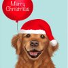 Golden Retriever Christmas Paint By Numbers