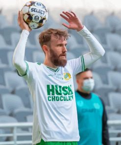 Hammarby Football Player Paint By Numbers