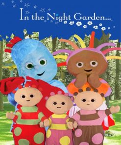 In The Night Garden Poster Paint By Numbers