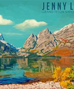 Jenny Lake Paint By Numbers