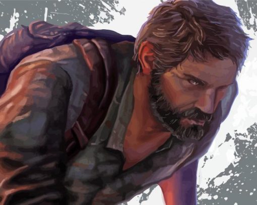 Joel Last Of Us Art Paint By Numbers