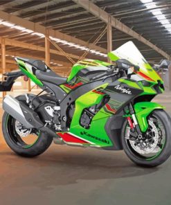 Kawasaki Ninja Motorcycle Paint By Numbers