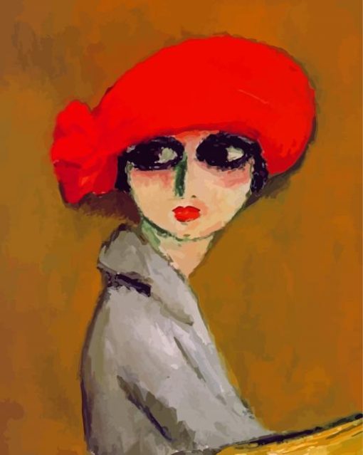 Kees Van Dongen The Corn Poppy Paint By Numbers