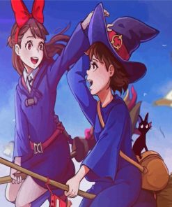 Little Witch Academia Anime Series Characters Paint By Numbers