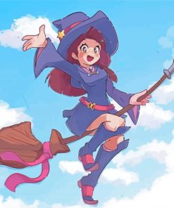 Little Witch Academia Character Art Paint By Numbers