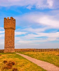 Lunds Tower Sutton In Craven Paint By Numbers