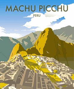 Machu Picchu Paint By Numbers