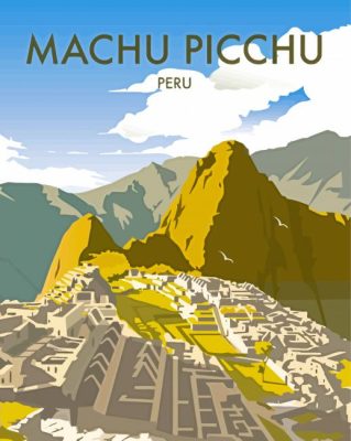 Machu Picchu Paint By Numbers