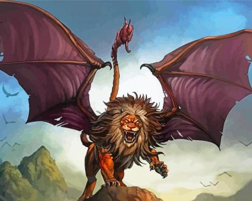 Manticore Paint By Numbers