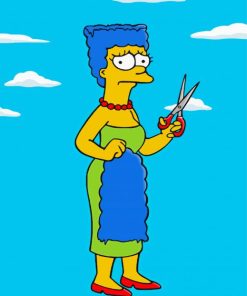 Marge Simpson Paint By Numbers