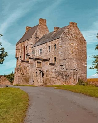 Midhope Castle Paint By Numbers