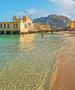 Mondello Beach Paint By Numbers