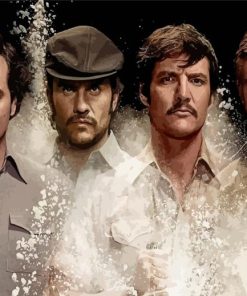 Narcos Characters Paint By Numbers