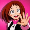 Ochako Uraraka Anime Paint By Numbers