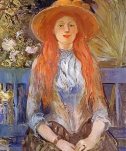 On A Bench By Berthe Morisot Paint By Numbers