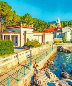 Opatija Croatia Paint By Numbers