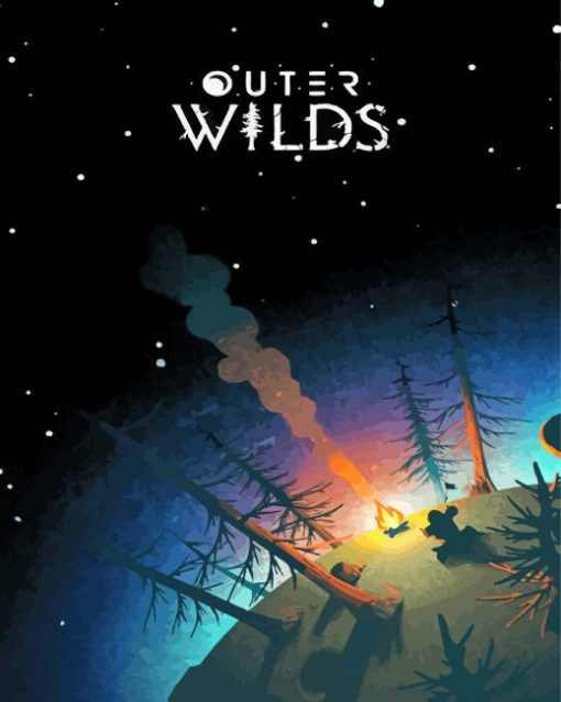 Outer Wilds Poster Paint By Numbers