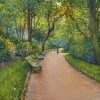 Parc Monceau Paris By Caillebotte Paint By Numbers