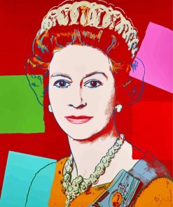 Queen Elizabeth Andy Warhol Paint By Numbers