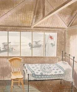 RNAS Sick Bay Dundee By Eric Ravilious Paint By Numbers