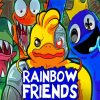 Rainbow Friends Cartoon Poster Paint By Numbers