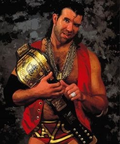 Razor Ramon Scott Hall Wrestler Paint By Numbers