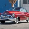 Red 1953 Buick Paint By Numbers