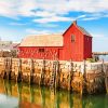 Rockport Massachusetts Harbour Paint By Numbers