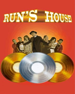 Runs House Poster Paint By Numbers