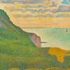 Seascape At Port En Bessin Normandy By Georges Seurat Paint By Numbers