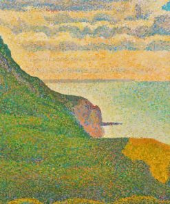 Seascape At Port En Bessin Normandy By Georges Seurat Paint By Numbers